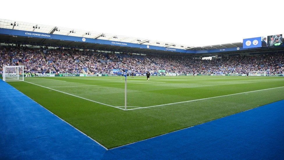 CENTRE STAGE : The King Power Stadium ahead of kick-off