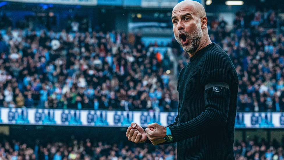 HAPPY PEP : The boss enjoyed that!