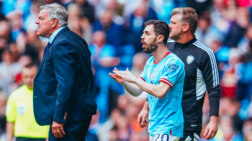 300 UP  : Bernardo makes his 300th appearance for the Club in a hard fought 2-1 win over Leeds in 2023. 