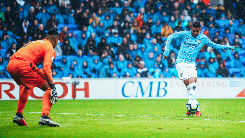 OFF THE MARK : A first City goal against Cardiff