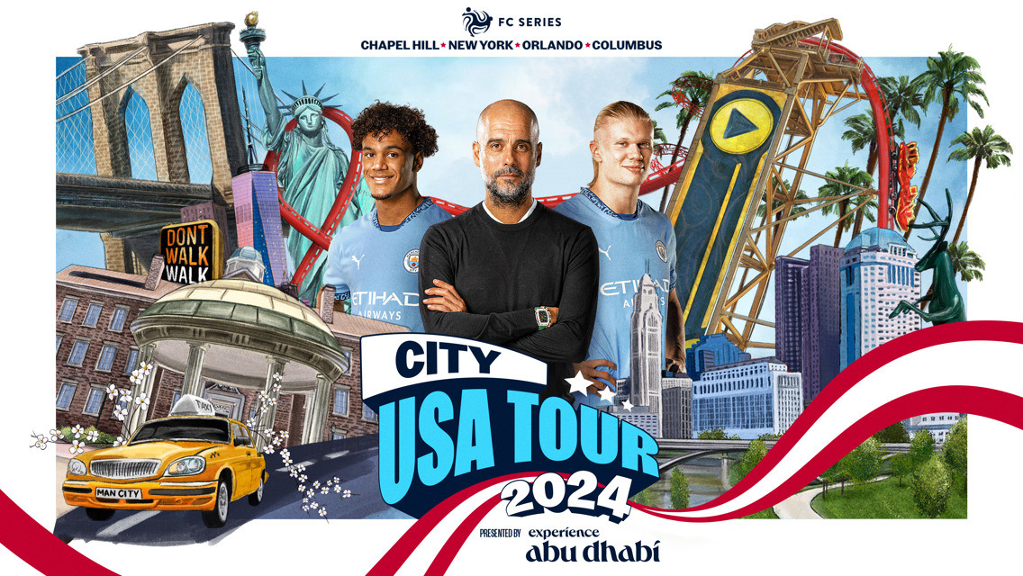 How to follow City’s USA Tour 2024 online