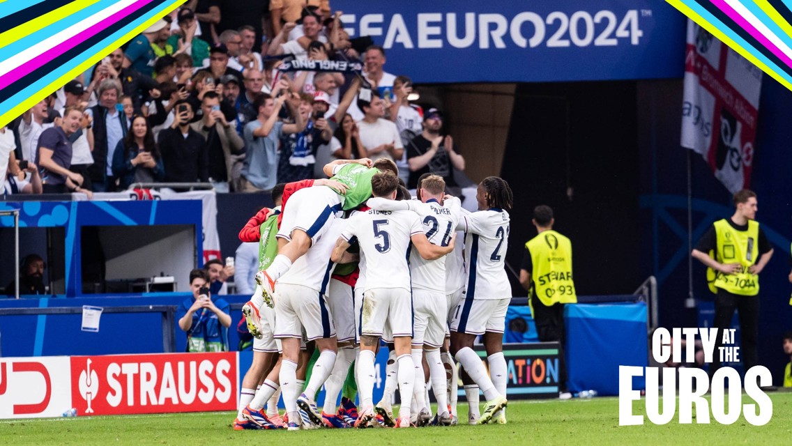 Trio do City ajuda Inglaterra em vitória dramática nas oitavas-de-final da Euro