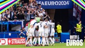Trio do City ajuda Inglaterra em vitória dramática nas oitavas-de-final da Euro