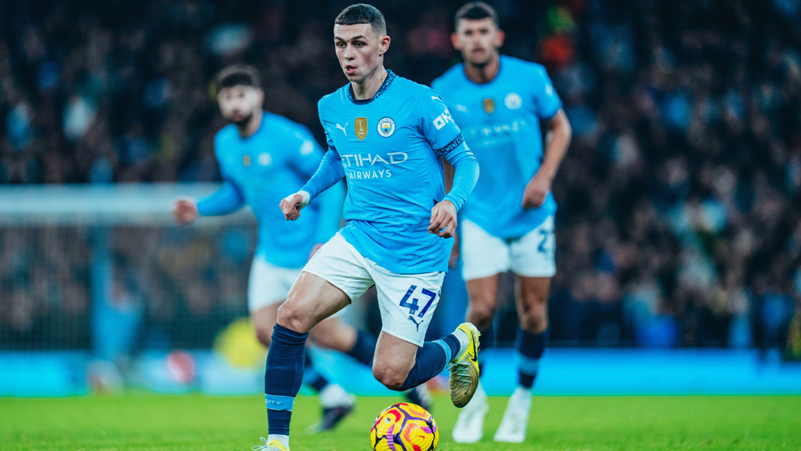 PHIL-ING IT: Foden - a man on a mission!