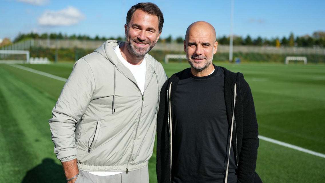 Eddie Hearn: Saturday’s football and boxing double-header the ‘ultimate’ day of sport 