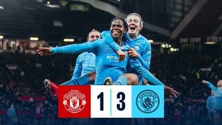 Manchester United 1-3 City: Short highlights