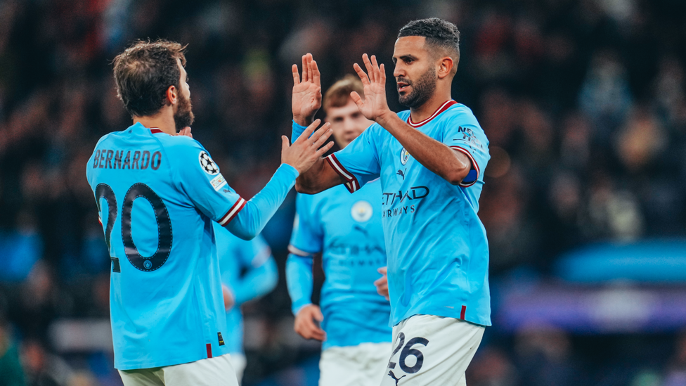 MAGIC MAHREZ : A goal on his 200th City appearance.