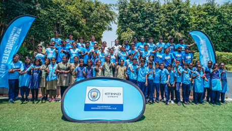 Etihad Airways fly Manchester City coaches to India for the Etihad Young Leaders summit