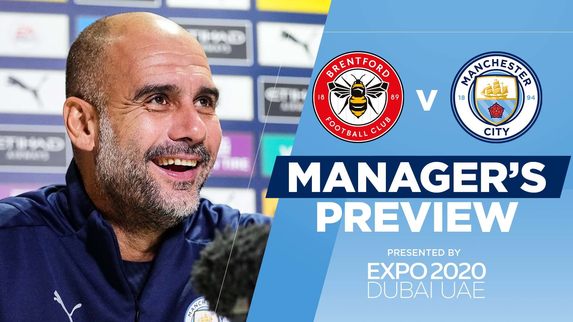  Brentford v City: Guardiola provides team news update