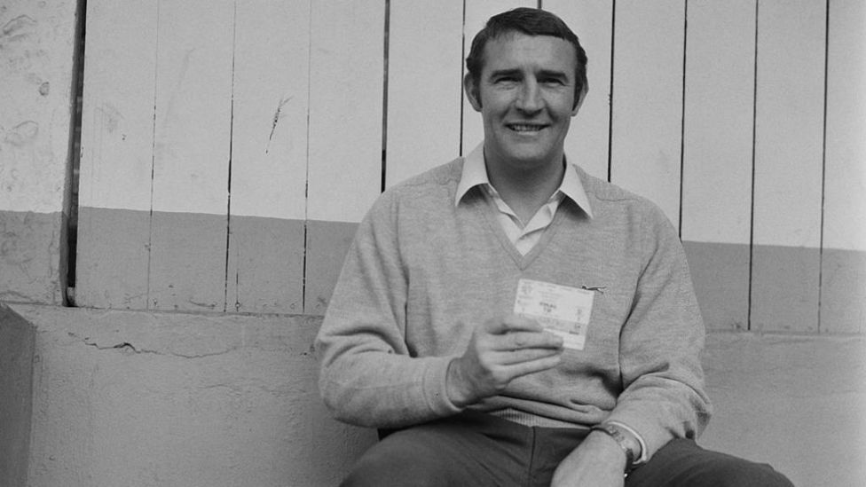 TICKET TO GLORY: Malcolm proudly holds a ticket for the 1969 FA Cup final, which City won