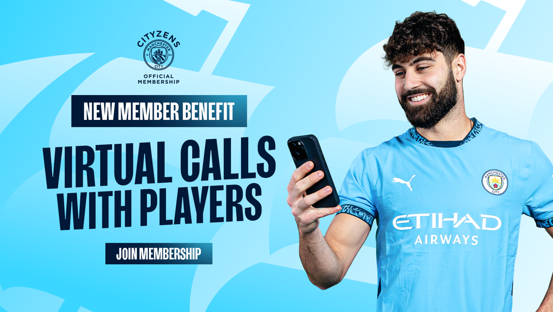 Members and Season Ticket Members can join a video call with a player today!