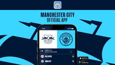 Follow Leipzig v City on the official app