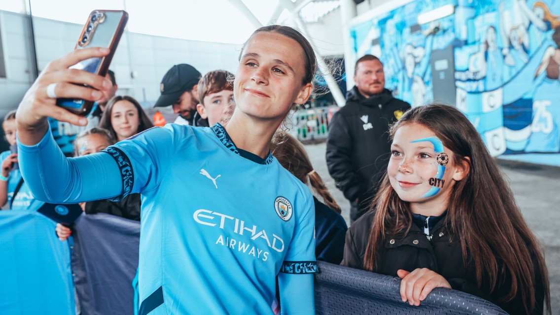 Casparij reflects on her connection with City fans