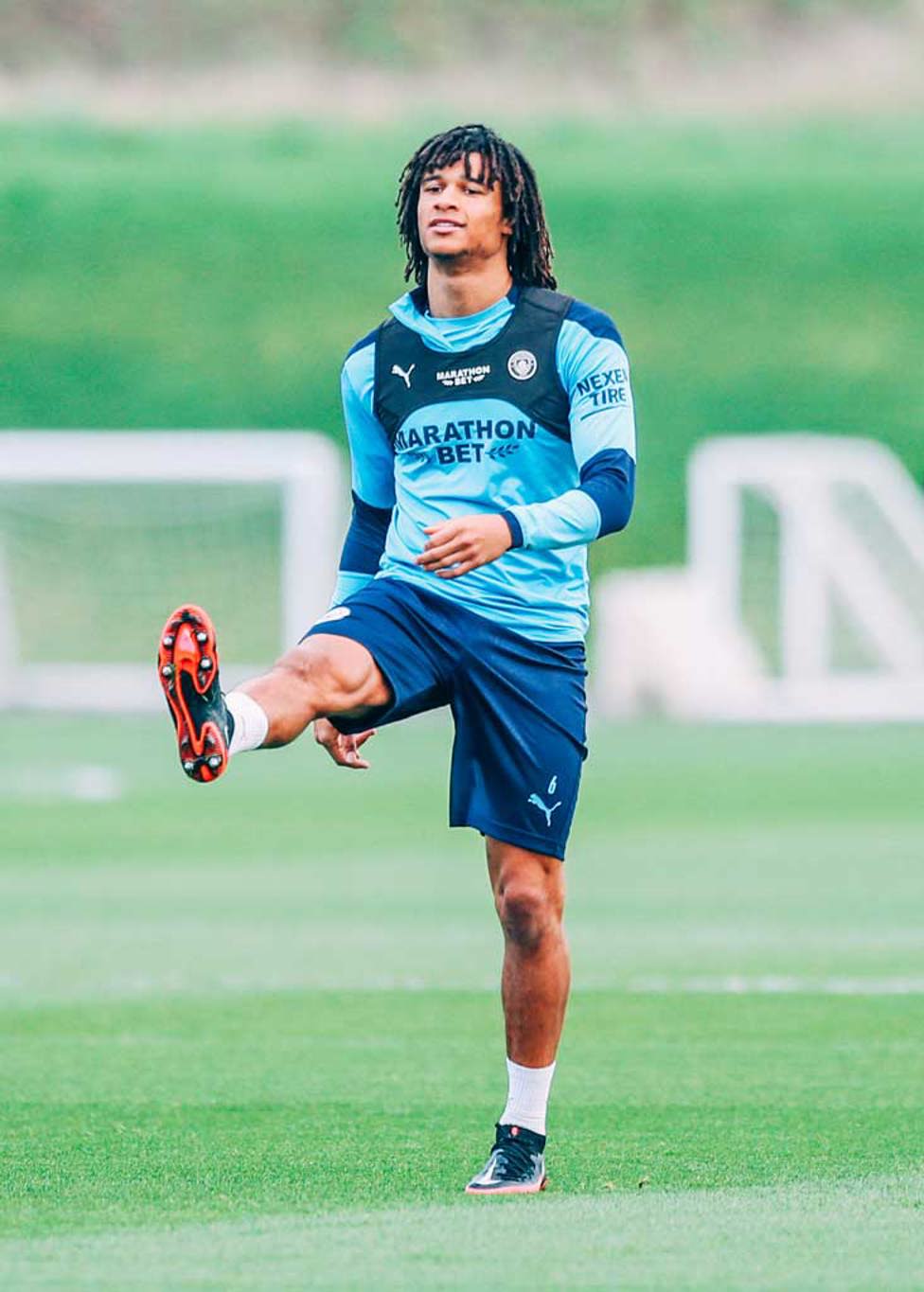 BEST FOOT FORWARD: There was the welcome sight of Nathan Ake back on the training field after his recent injury