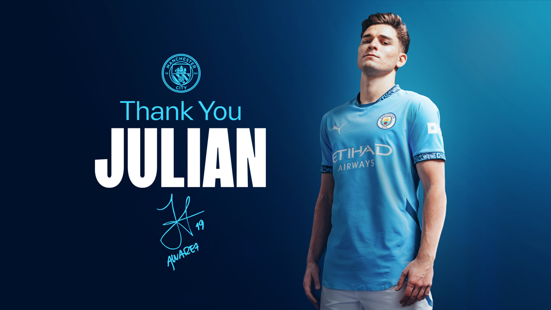 Julian Alvarez to leave City