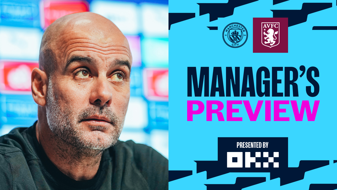 City v Aston Villa: Pep Guardiola press conference