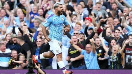 CLINICAL: Sergio Aguero puts City back in front.