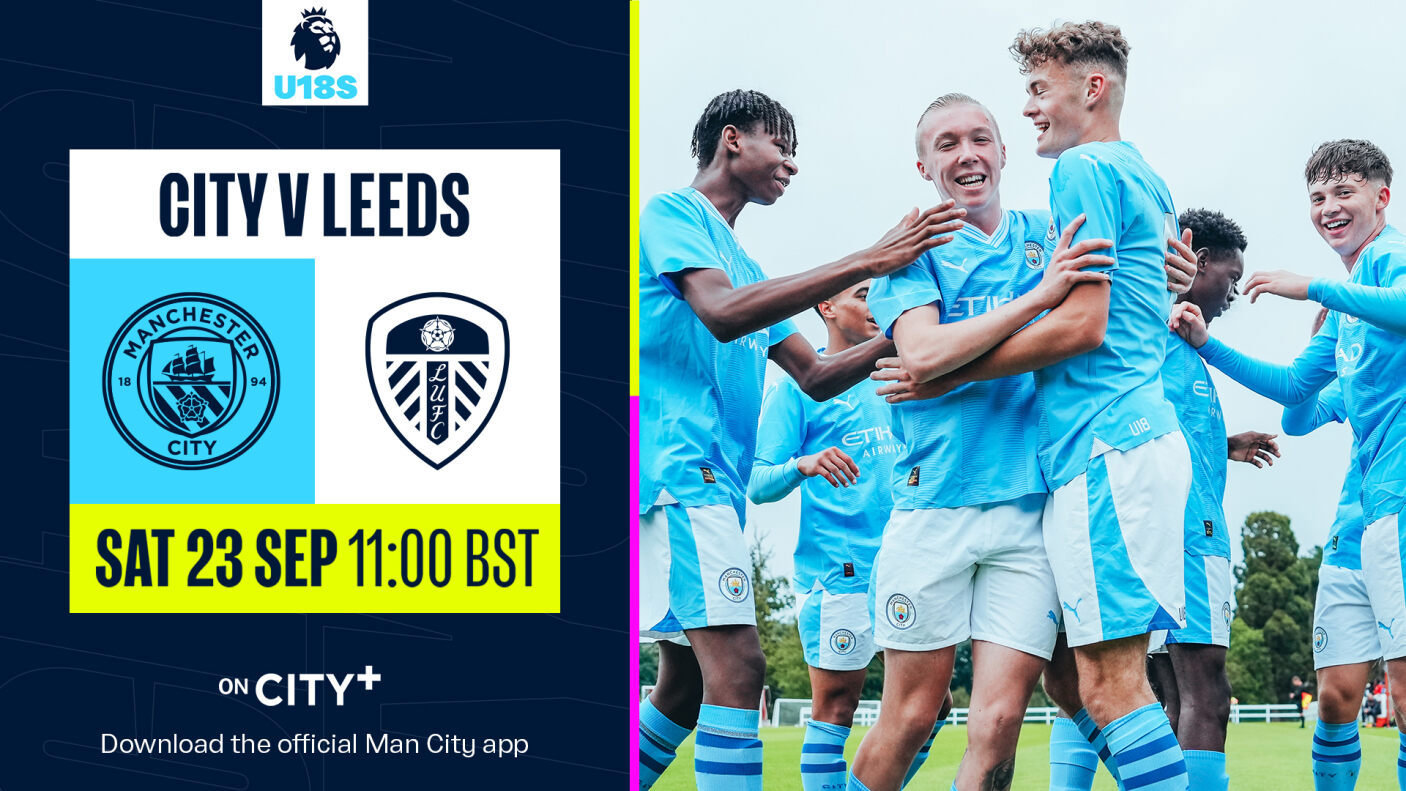 Watch City Under 18s v Leeds United on CITY