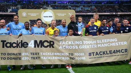 A GREAT CAUSE: All proceeds from tonight's Testimonial will go to Tackle4MCR 