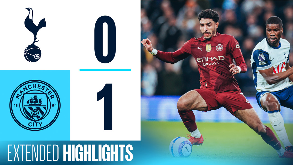 Spurs 0-1 City: Extended highlights