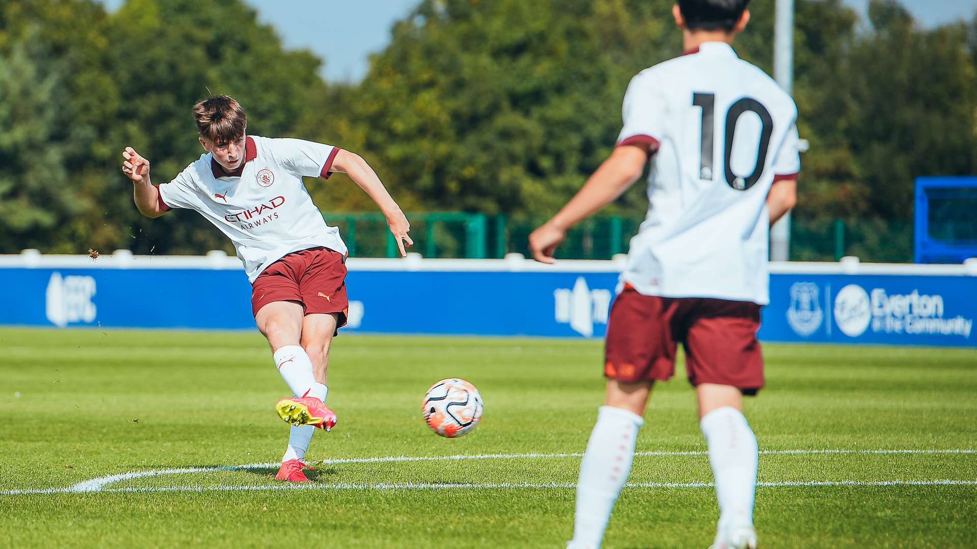 CLOSE CALL: Charlie Gray saw a first-half effort hit the bar