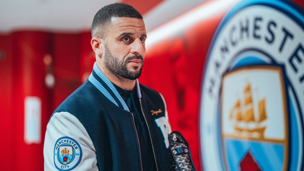 WALK IN : Kyle arrives at the stadium.