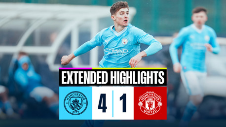 Extended highlights: City U18s 4-1 United