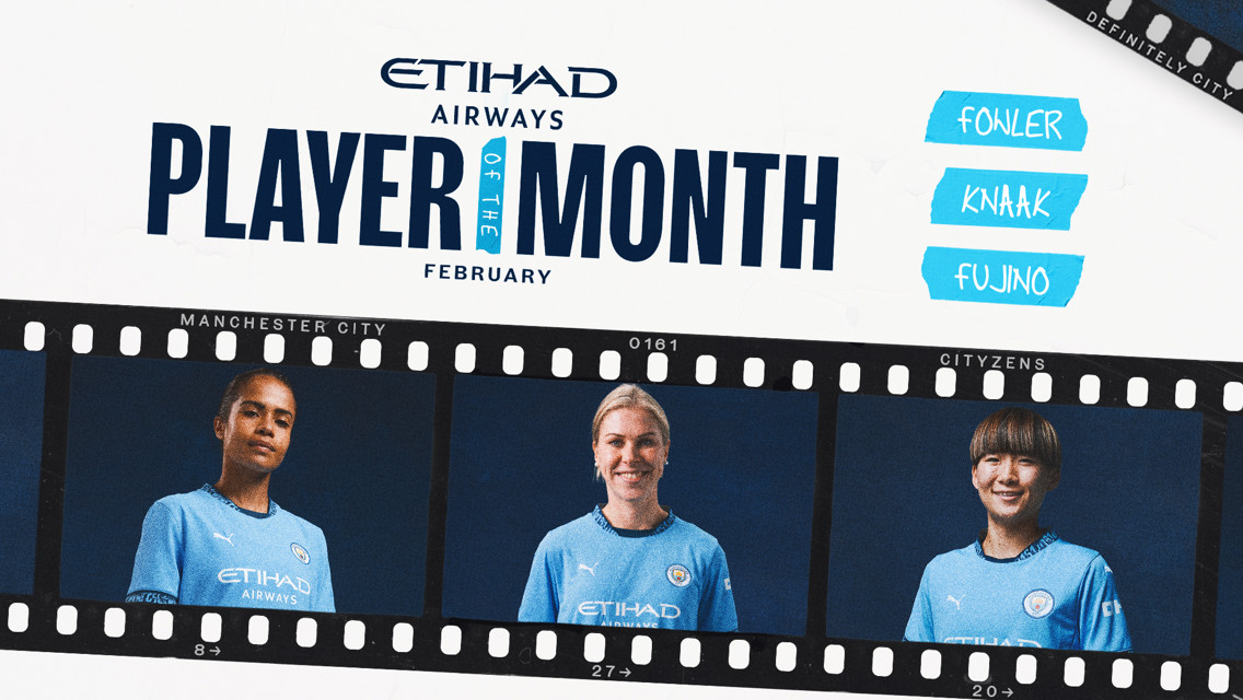 Shortlist confirmed for February Etihad Women’s Player of the Month