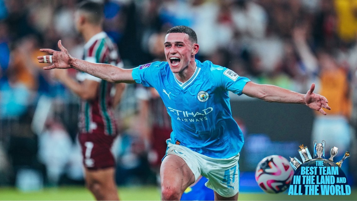 Foden 'over the moon' after Club World Cup glory