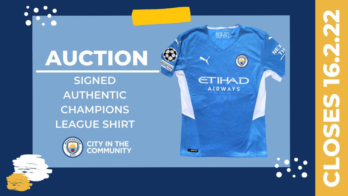 Signed Champions League shirts up for grabs in aid of CITC