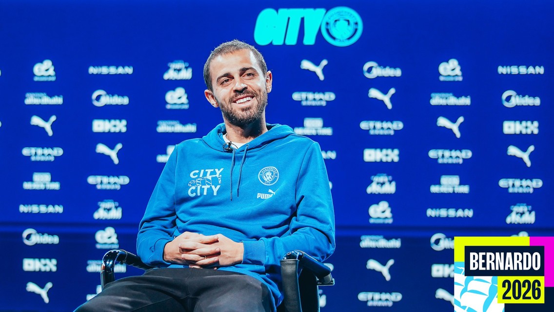 There’s good energy in the dressing room, says Bernardo