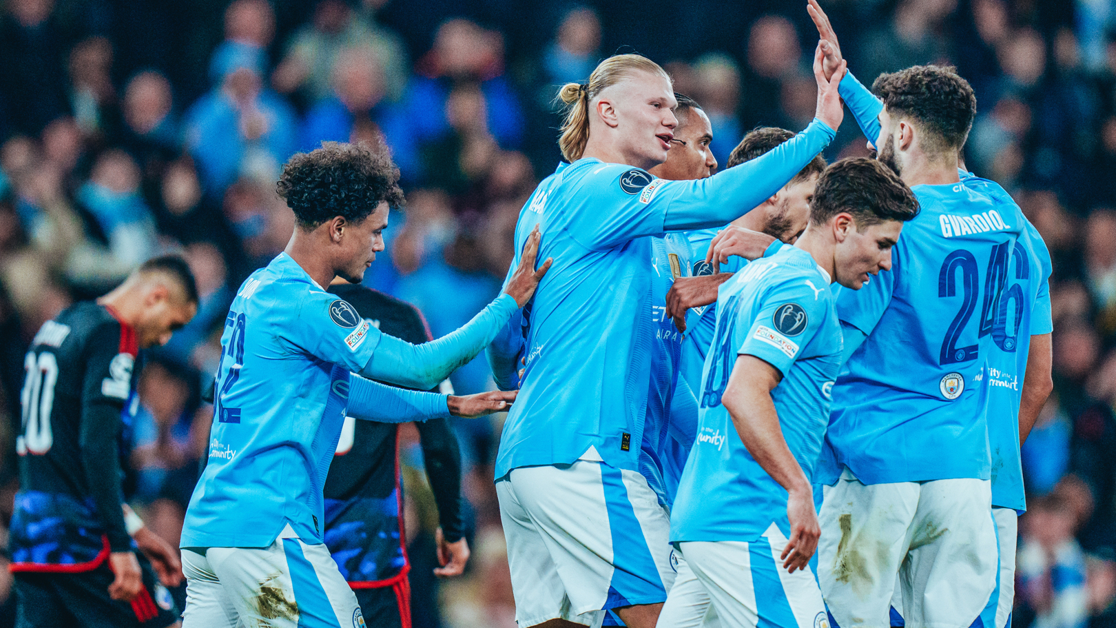 City become first English team to 10 successive Champions League wins