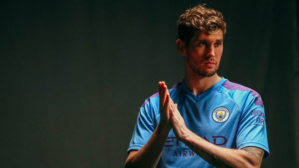 CITY SLICKER : John Stones looks ready for business in our new PUMA home strip