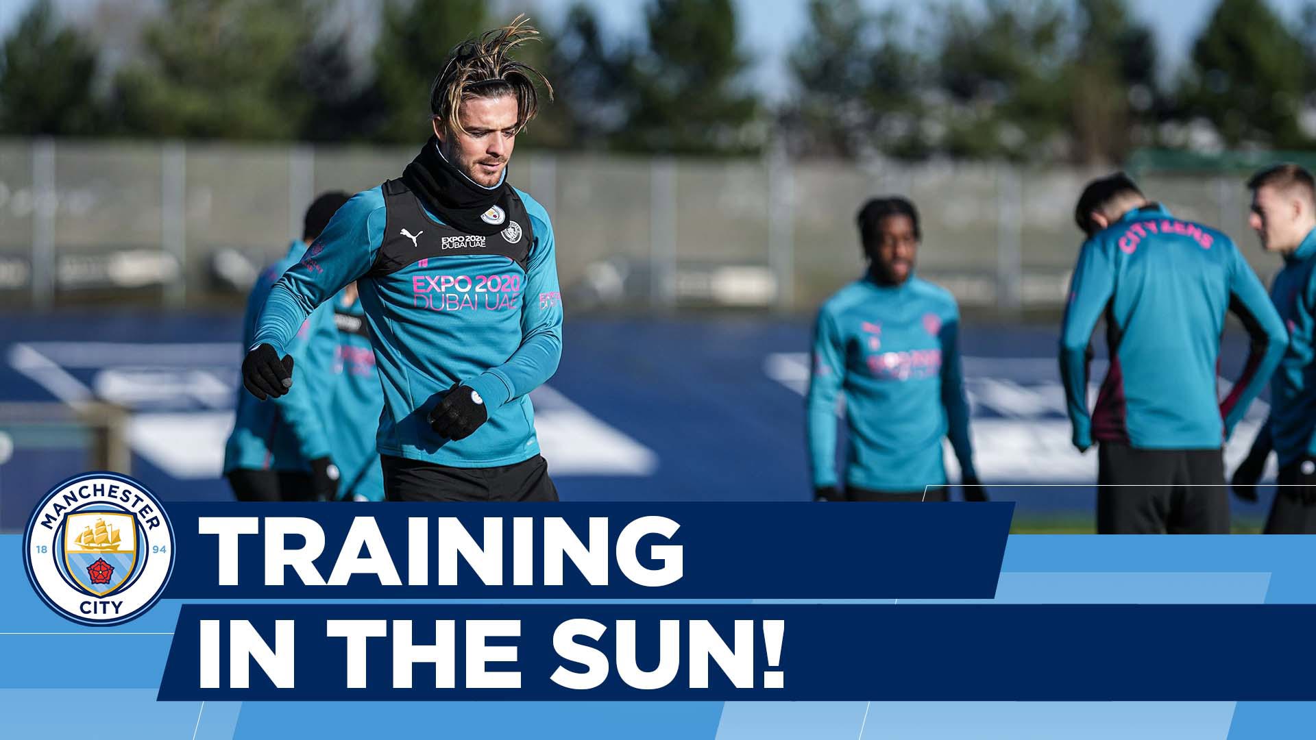  Training in the sun ahead of Saints showdown