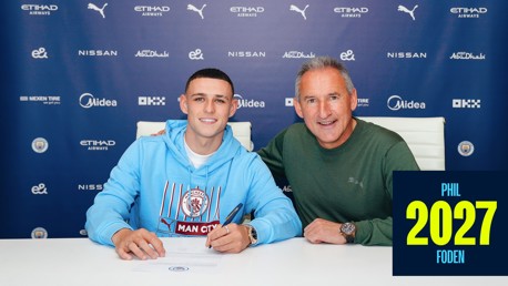 Foden pens new City deal