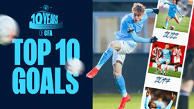 Top 10 goals in 10 years at the City Football Academy