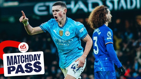 Matchday Pass: City 3-1 Chelsea