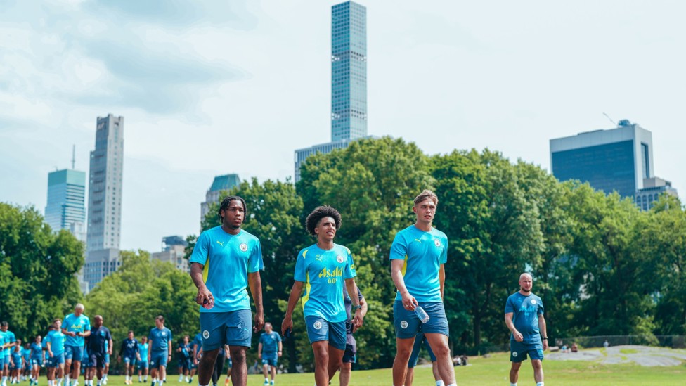 CENTRAL PARK : A stunning location for training!