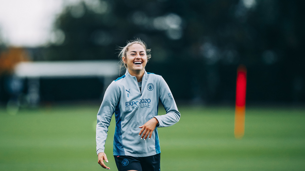 CUP DREAMS : Janine Beckie scored the winning penalty in our 2019 Conti Cup shoot-out success