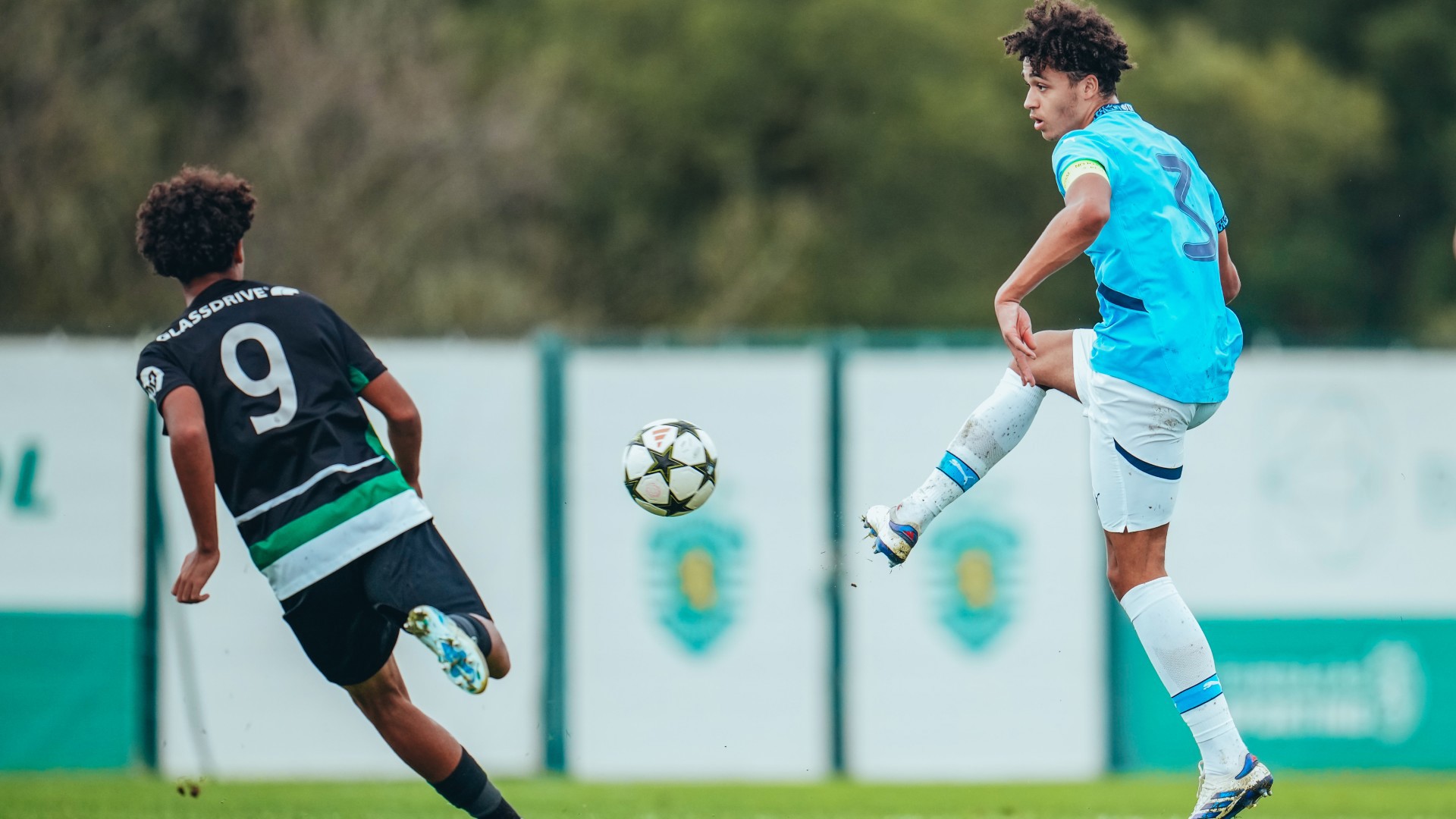  : Skipper Max Alleyne gets the ball under his spell.