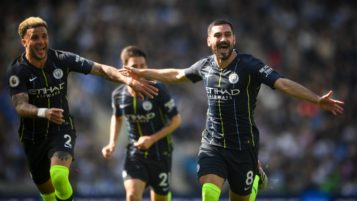 Brighton v City: Top Five Goals