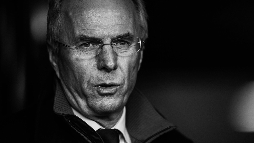 ICON: Sven was one of football's most instantly recognisable figures.