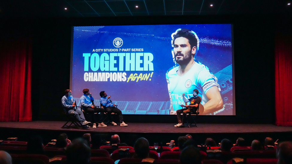 BIG SCREEN: The City trio reflect on the opening episode of Together: Champions Again