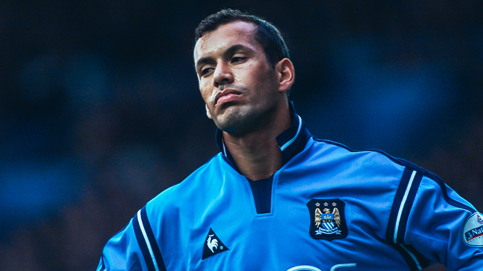 MIDFIELD MAESTRO : Ali Bernabia pictured during City's 3-1 win over Bradford | 16 December 2001.