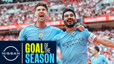 Gundogan wins Nissan Goal of the Season