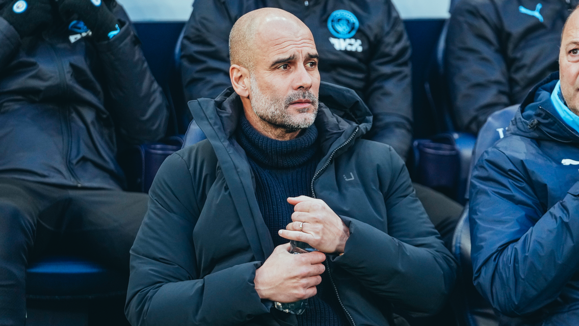 THE BOSS: In the dugout.