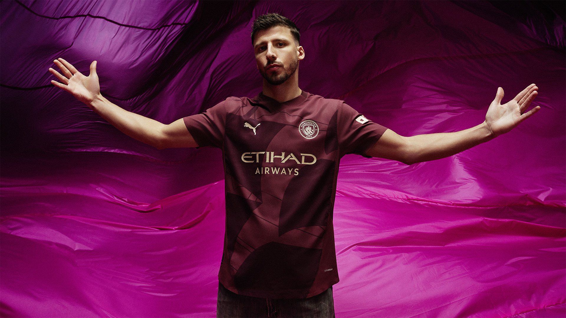 Man City stars look so cool as launched the new 2024/25 Third kit inspired by Umbro 2012-13 away kit