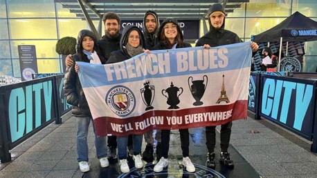 OSC France members visit the Etihad