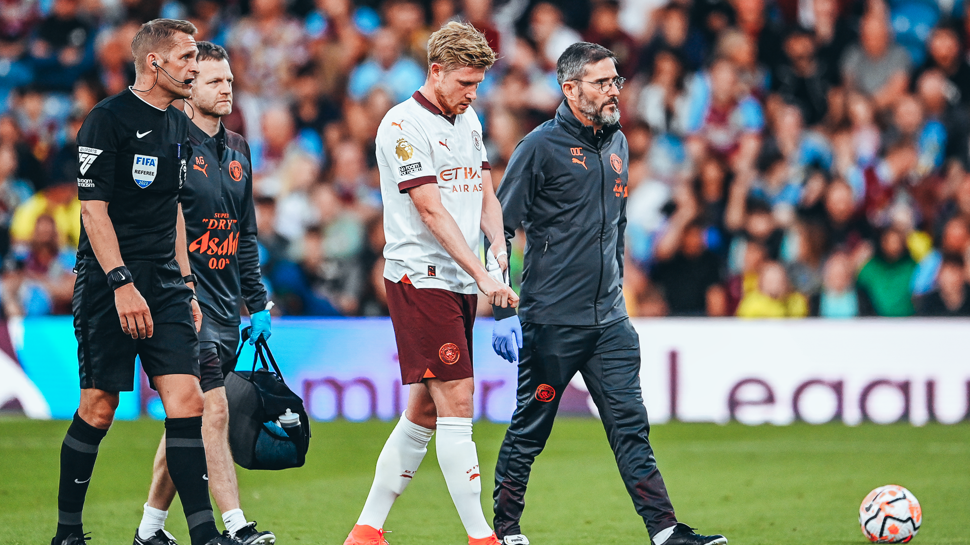 De Bruyne sidelined for up to four months - Guardiola