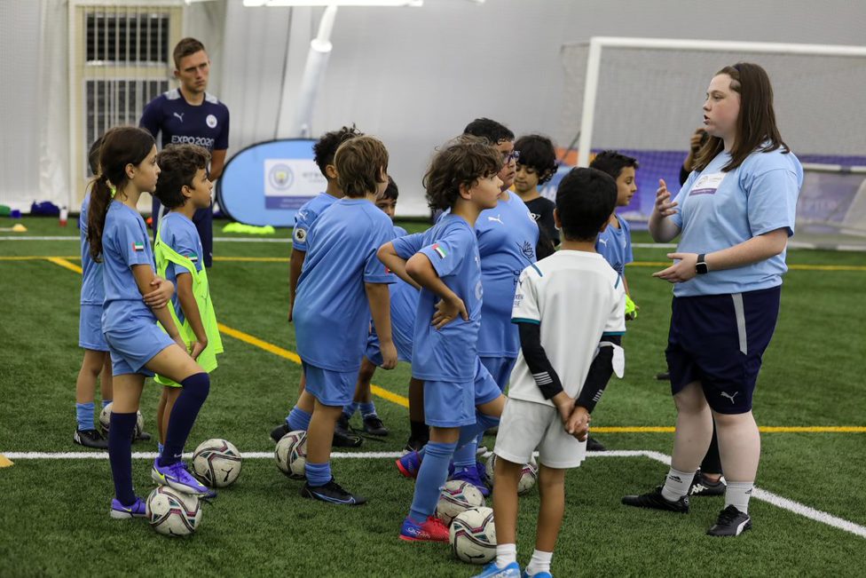 LEADERSHIP: Cityzens Giving community football coaches put their skills to the test